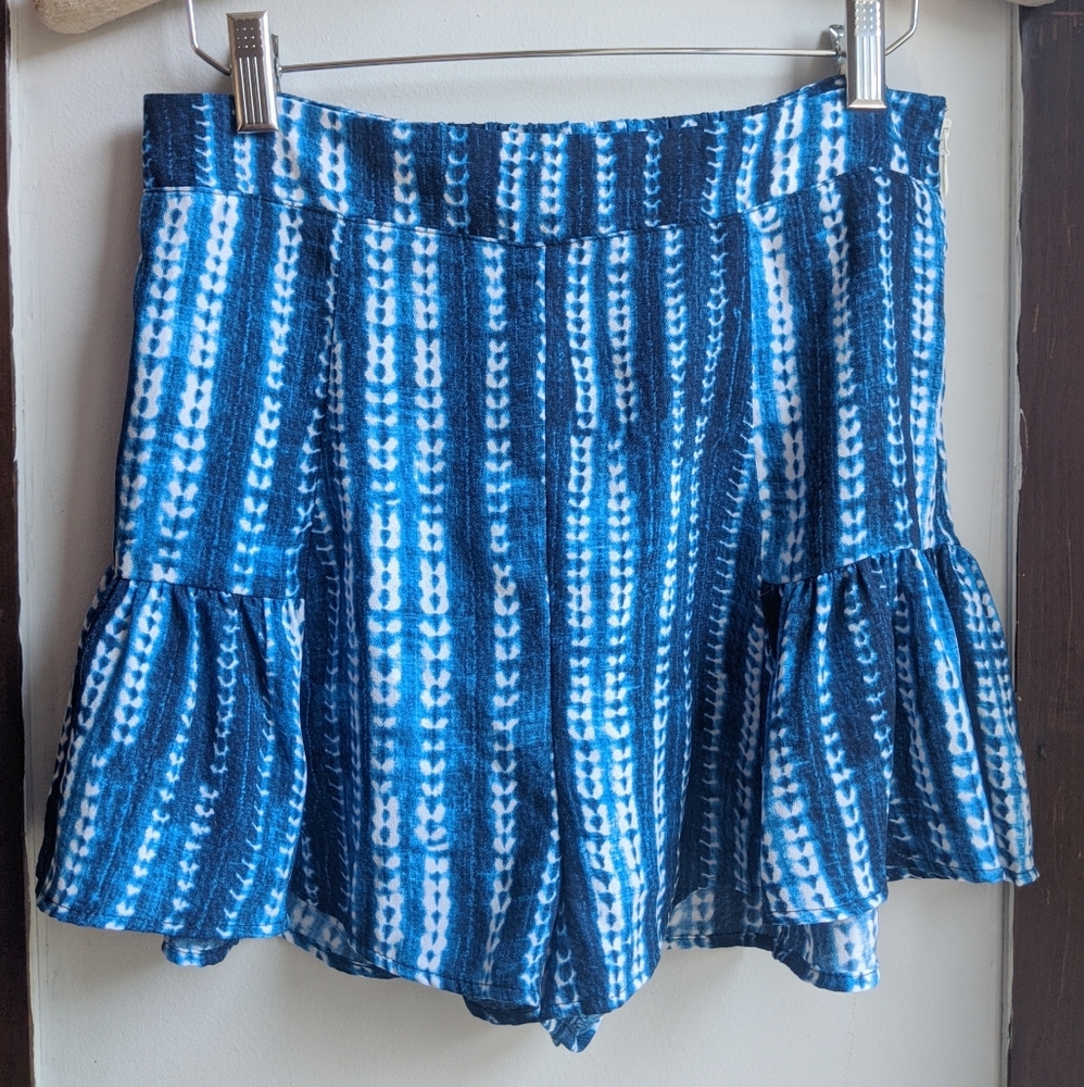 🌸2 for $30!💲 SMYM Skippy SHORTS TieDye SHIBORI BNWT